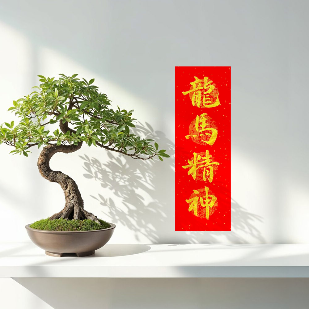 龙马精神手写书法 Chinese Calligraphy Malaysia